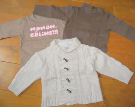 Kleiderset lot d'habits 80