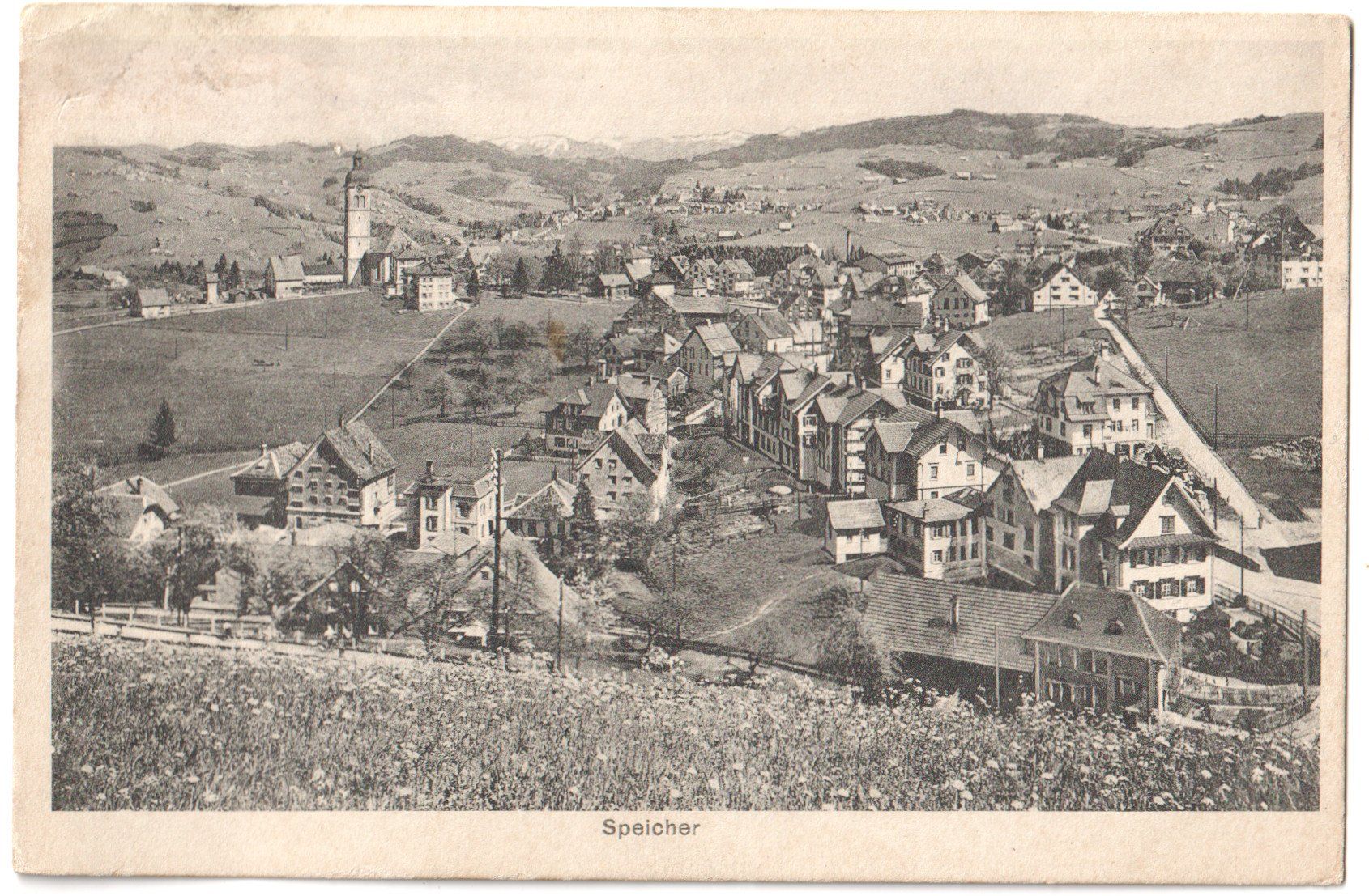 Cartoline postali: SPEICHER: holländische Werbe-AK 1933 – Usato da Engelburg venduto da Swisscards