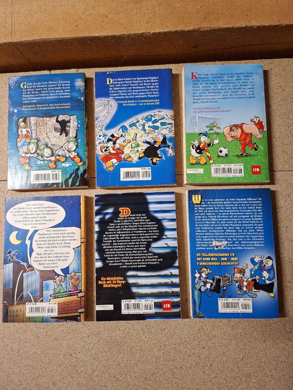Fumetti: 6 lustige Taschenbücher – Usato da Büsserach venduto da Grenzstein 1