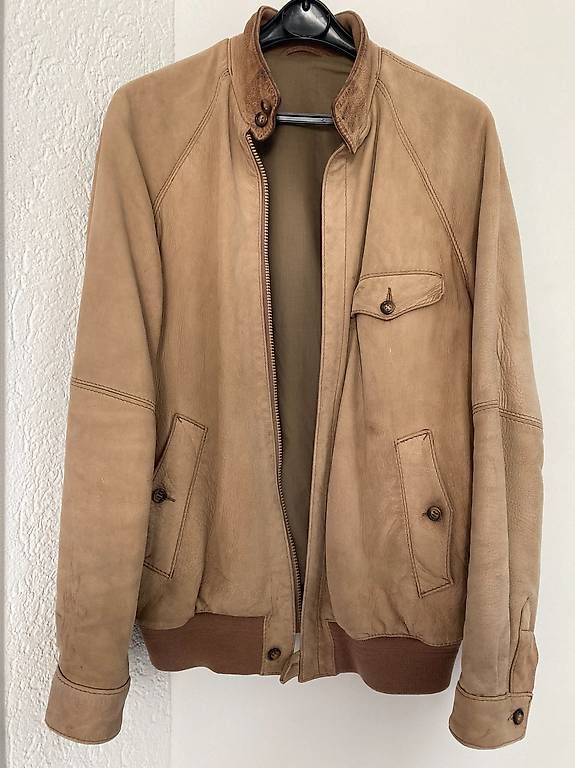 Giacche: Lederjacke Hirschleder Grösse M/L – Usato da Langenthal venduto da umec72
