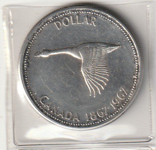 Alle Münzen: Canada 1 Dollar 1967 – Gebraucht aus Rorschacherberg von fratovi2 1