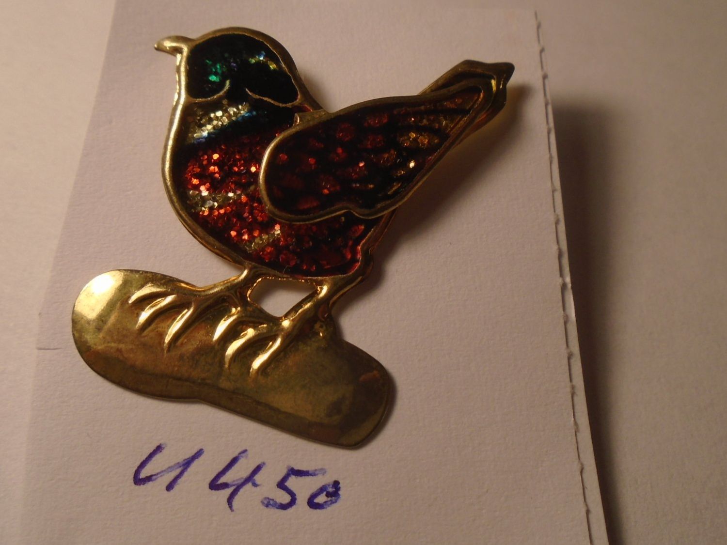 Placchette & Badge: 1 Vogel Pin (U450) – Usato da Winterthur venduto da Beli2000