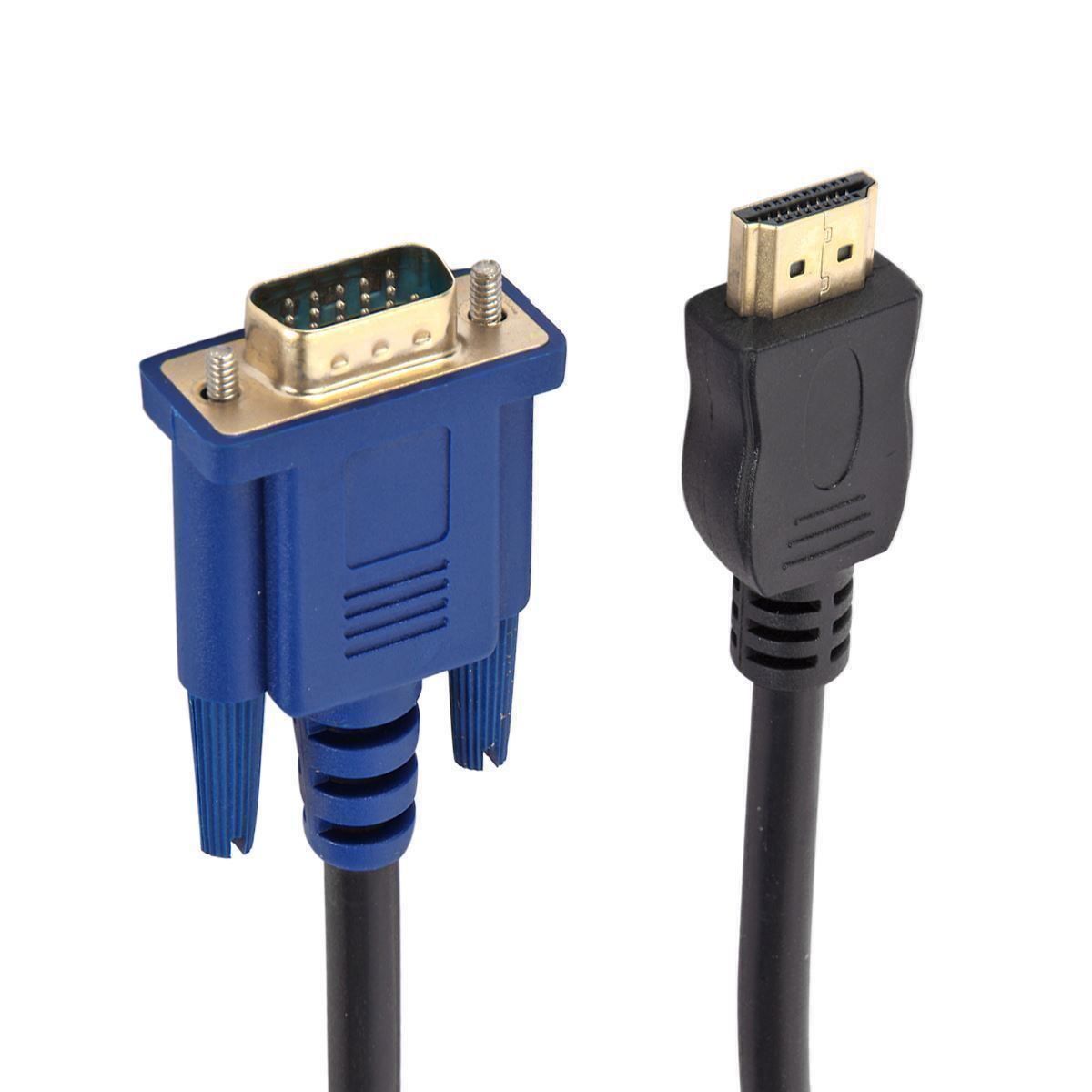Adattatori: HDMI zu VGA Stecker zu Stecker 1,8 m – Nuovo (secondo la descrizione) da Thun venduto da nuonuo 2