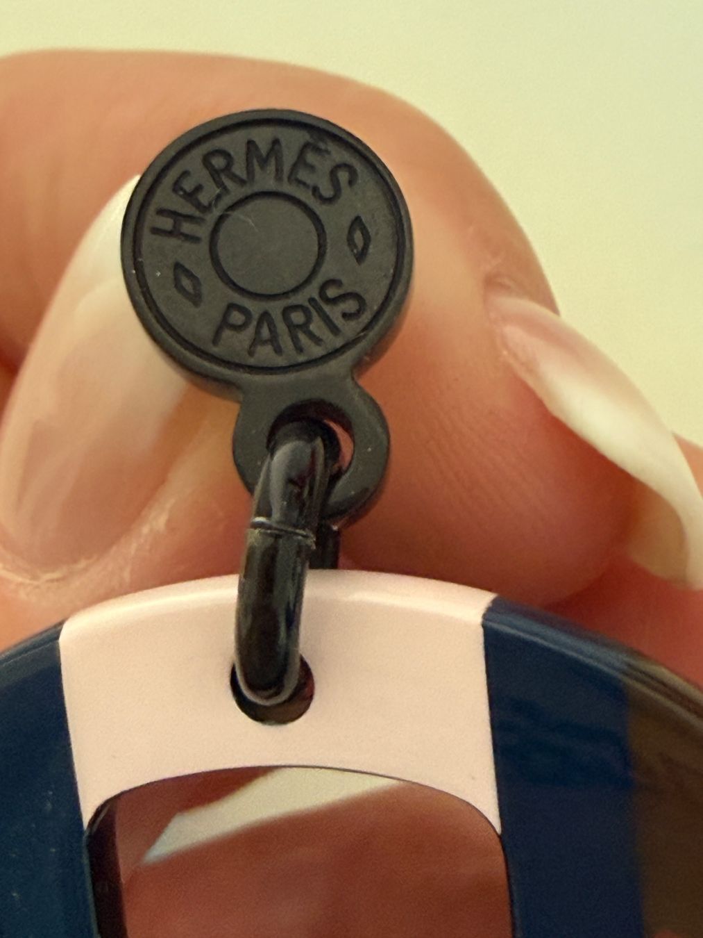 Hermès Orecchini pendenti & Orecchini a lobo: Orig. Hermes H equipe Ohrringe mit Box – Usato da Wallisellen venduto da Aboutfashion 3