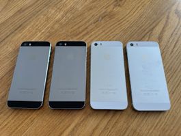 4x Apple iPhone 5s Konvolut Defekt Bastler Ersatzteile