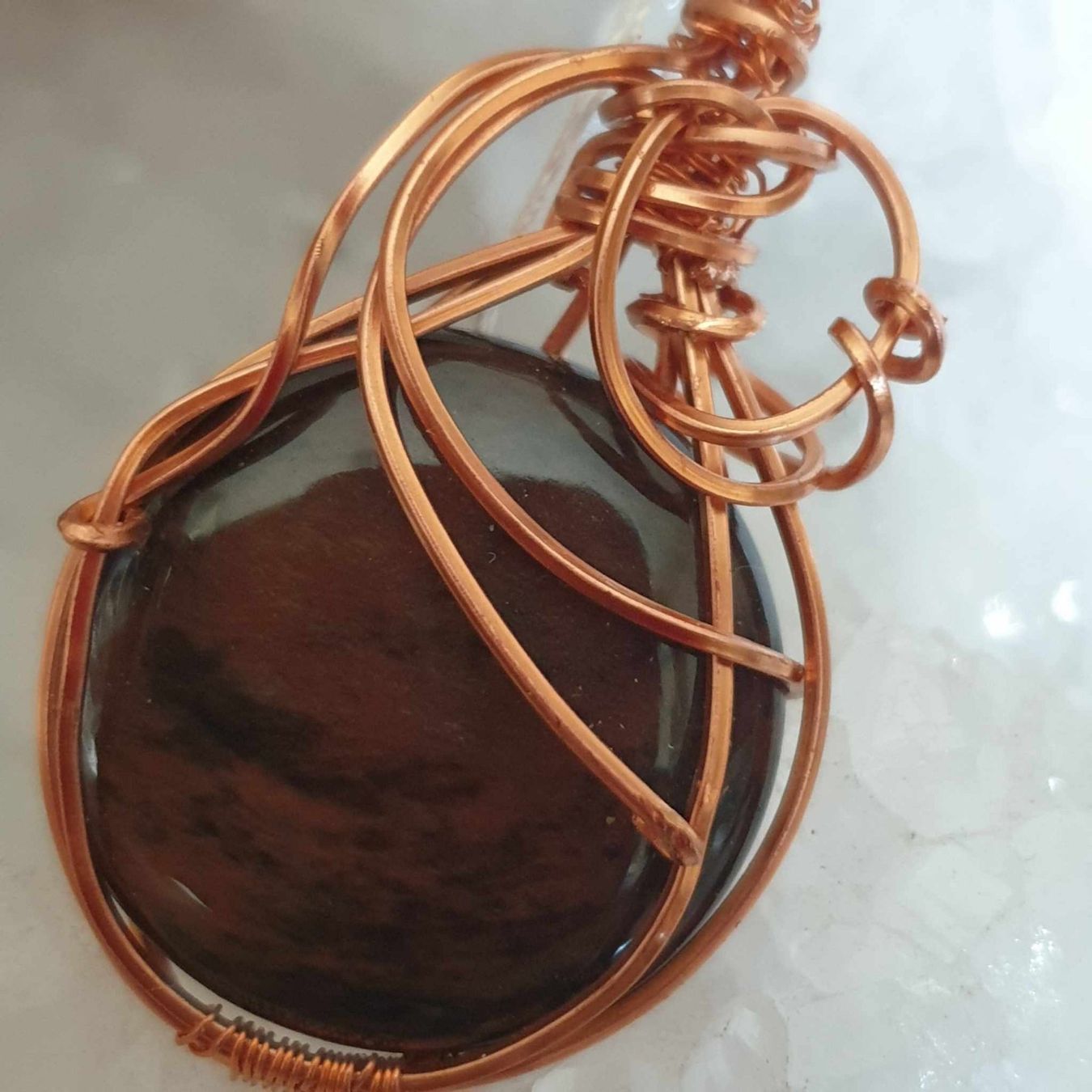Ciondoli: Pendentif Obsidienne acajou – Nuovo (secondo la descrizione) da SAXON venduto da Mariposita1428 3