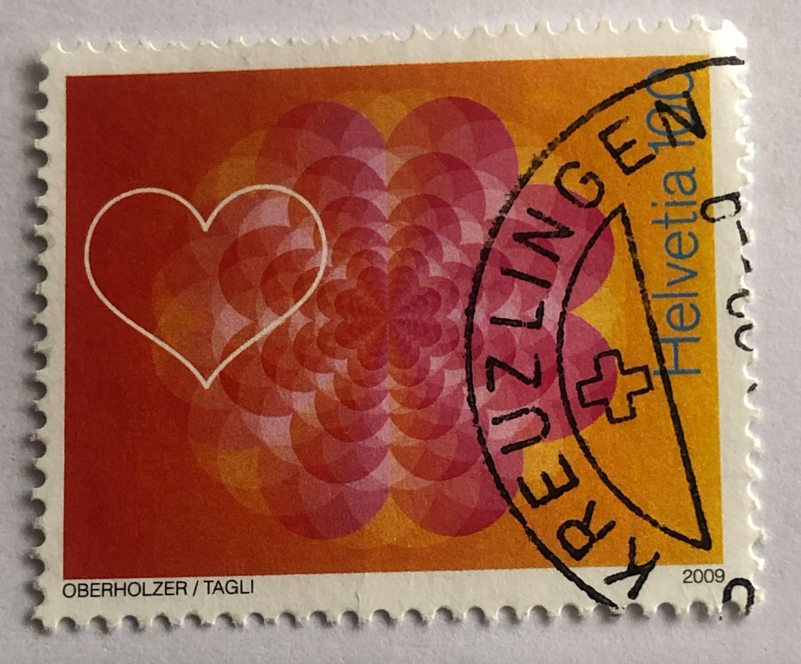 Alle Briefmarken: Nr.1321 Hochzeit GESTEMPELT    – Gebraucht aus Aarau von Billa007