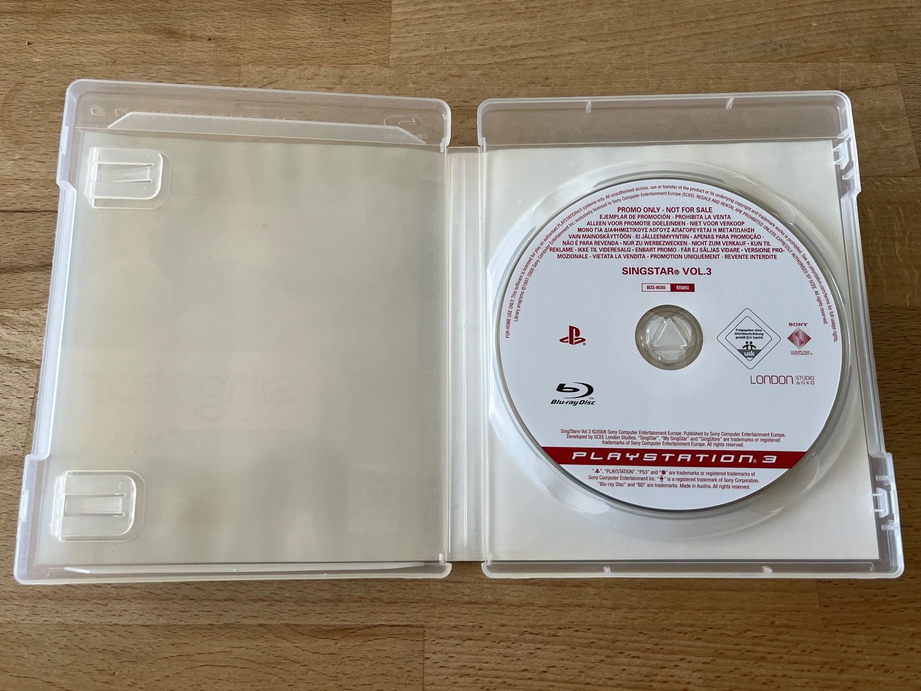 Sony Giochi: Singstar Vol. 3,  PS3, Promo (Vollversion), Karaoke – Usato da Thalwil venduto da ranx 1