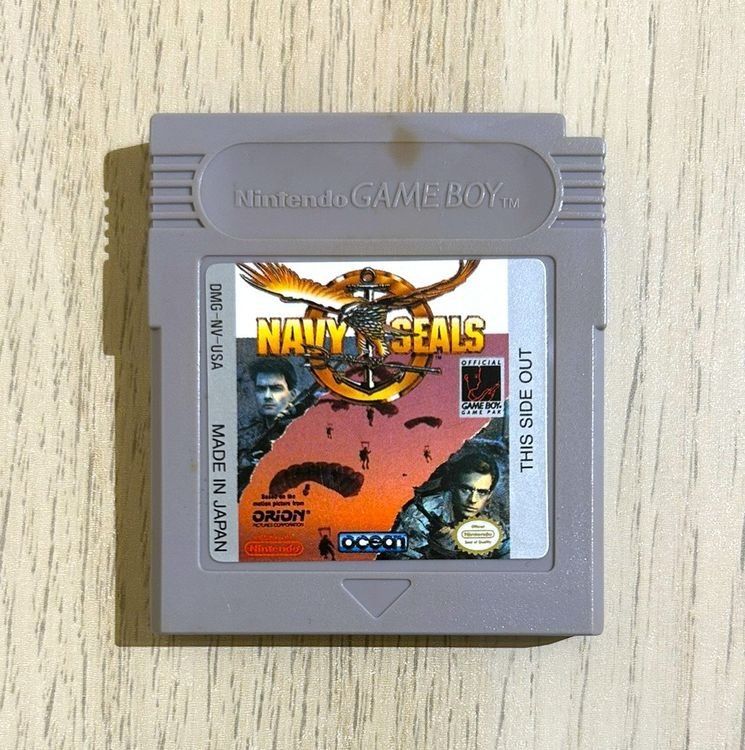 Nintendo Giochi: Navy Seals Gameboy – Usato da St. Gallen venduto da Alpine.Arcade