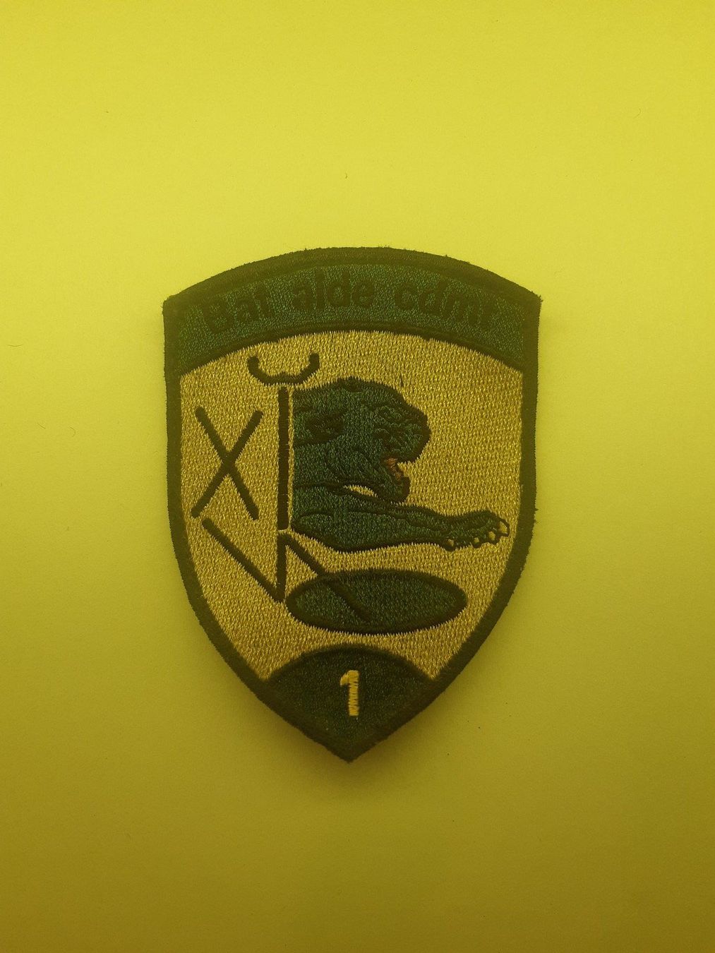 Schweizer Armee Plaketten & Abzeichen: BADGE ECUSSON MILITAIRE SUISSE BAT AIDE CDMT 1 – Neu (gemäss Beschreibung) aus Domdidier von baumeyer-seb