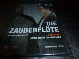 Die Zauberflöte - Blick hinter die Kulissen DVD NEUWARE