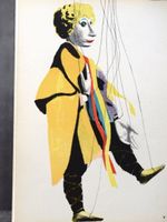 RAR Gauchat Pierre Marionetten 8 x Orig. Litho Zürich