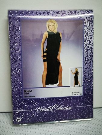 Lange Schwarze Kleid von Cottelli Collection