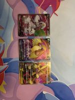 Seltens Pokémon TCG set – 3x  SR/Hit Karten – Near Mint