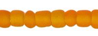 Rocailles gefrostet Orange 3mm / 30g