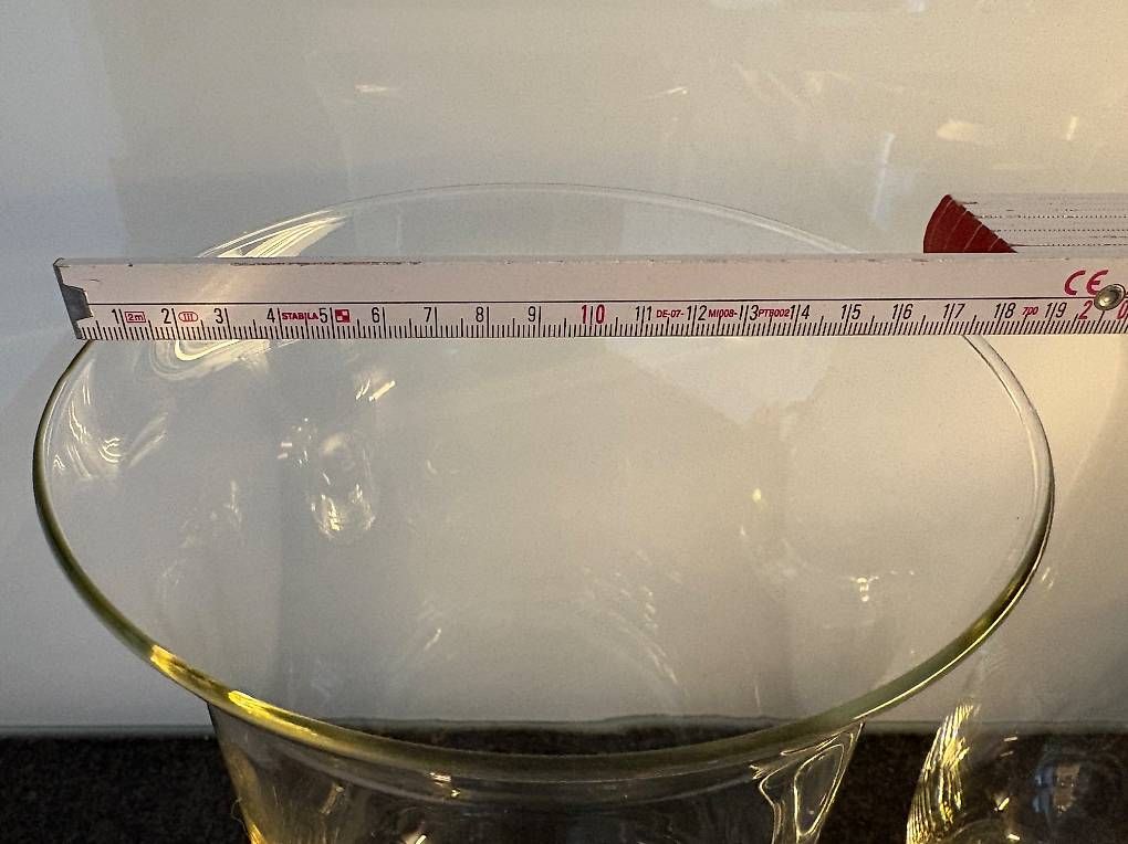 Vasi & Recipienti: 2 schöne Glasvasen 30 CM hoch, durchmesser 20 CM – Usato da Wettswil venduto da Roleste 2