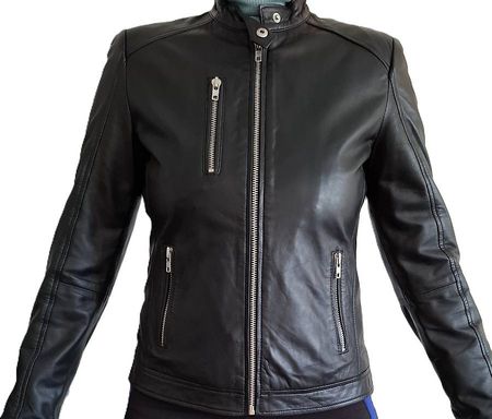 Damenlederjacke M
