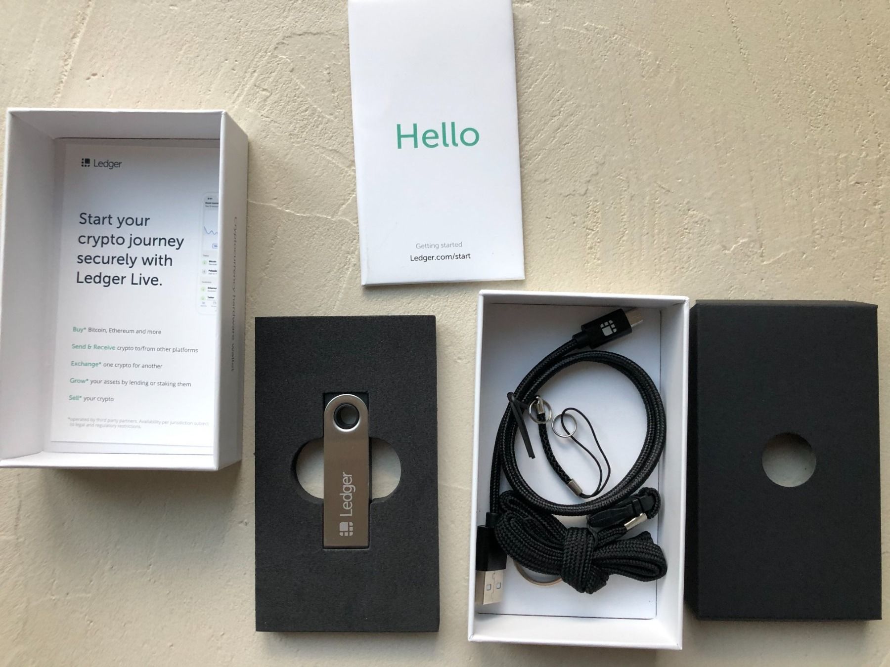 Coin Miner: Ledger Nano S - Cryptocurrency harware wallet – Nuovo e nell'imballaggio originale da Thalwil venduto da Sommerwende 2