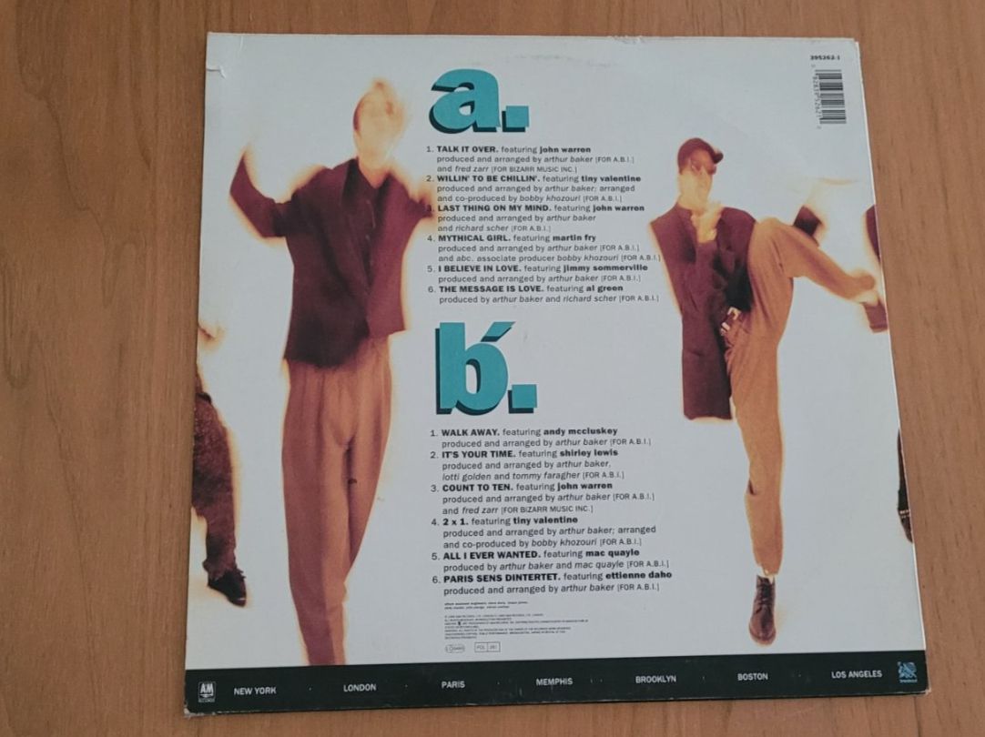 Vinyles: LP  Arthur Baker And The Backbeat Disciples – D'occasion à Martigny par MZ-67 1