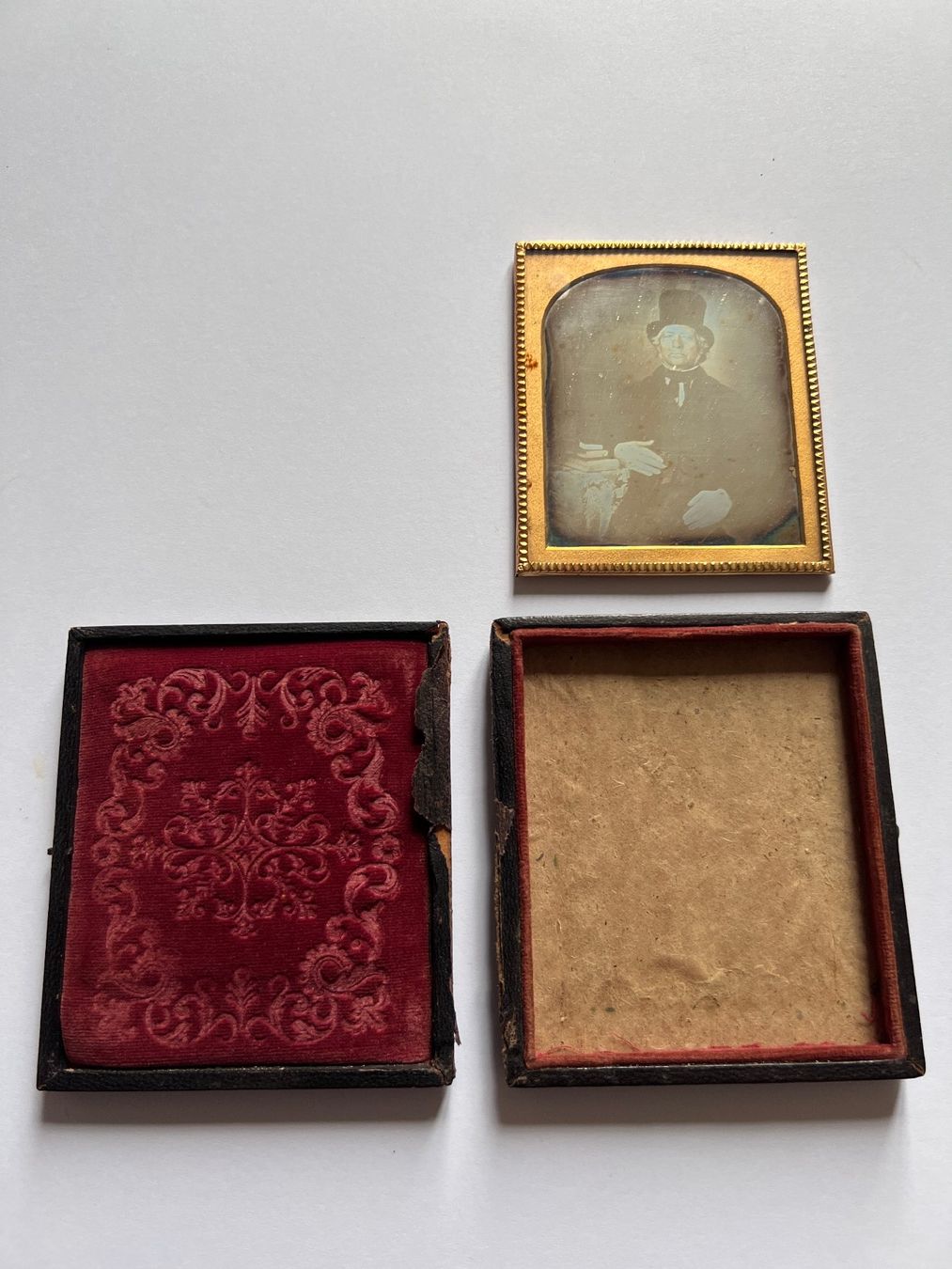 Foto & Immagini: 6th Plate Daguerreotypie POST MORTEM um 1860 – Usato da Küsnacht ZH venduto da sowohlalsauch 3