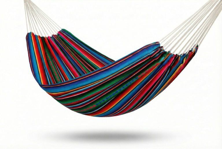 Amache: Large Hamac Maya - Superbe tissu multicolore du Guatemala – Nuovo e nell'imballaggio originale da Dübendorf venduto da Mayan-Dreams 1