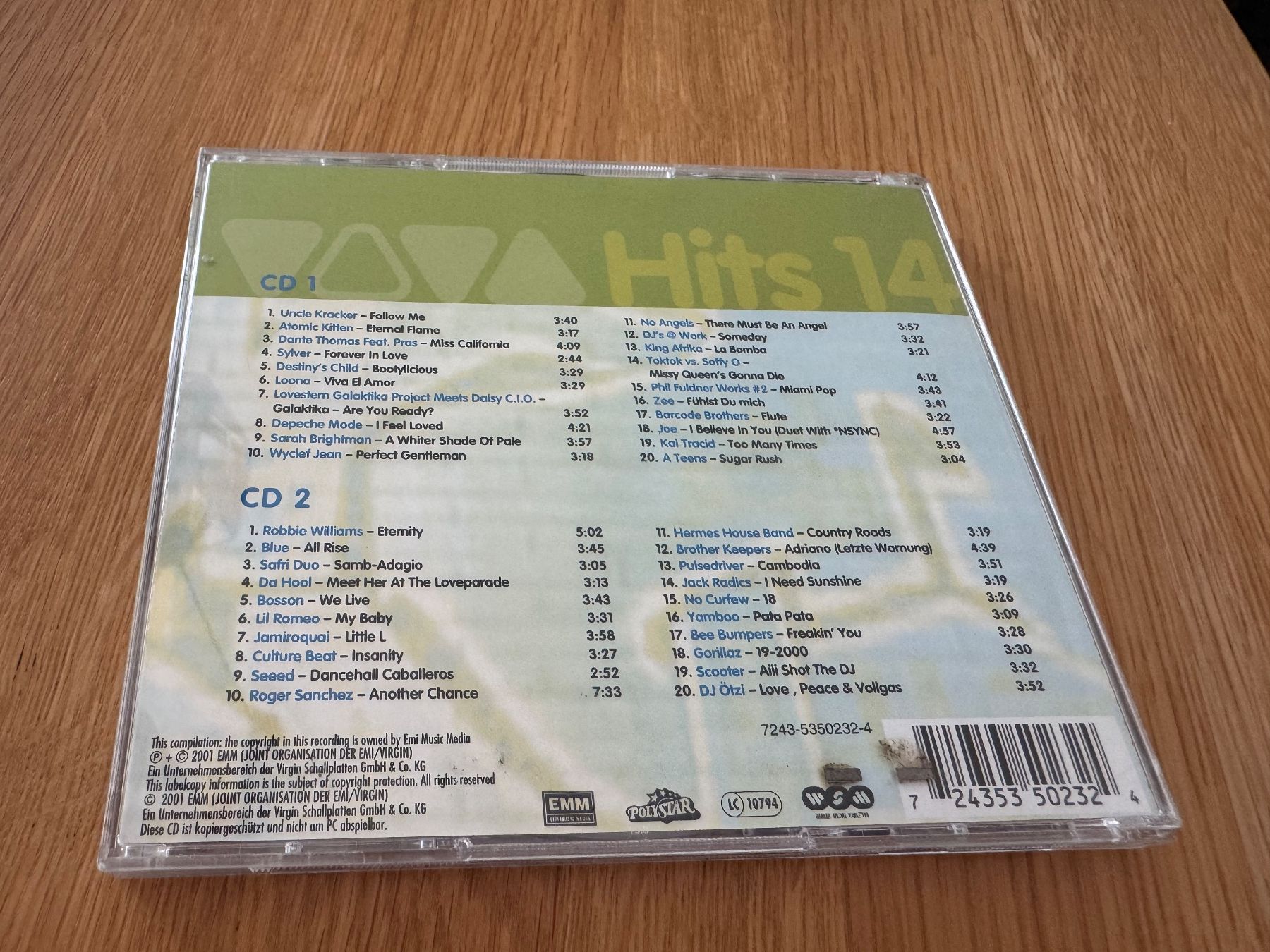 CD: VIVA Hits 14 2 CD – Usato da Winkel venduto da Schorley 1