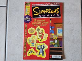 Simpsons Comic  -  Heft #72  (alle Sticker vorhanden)