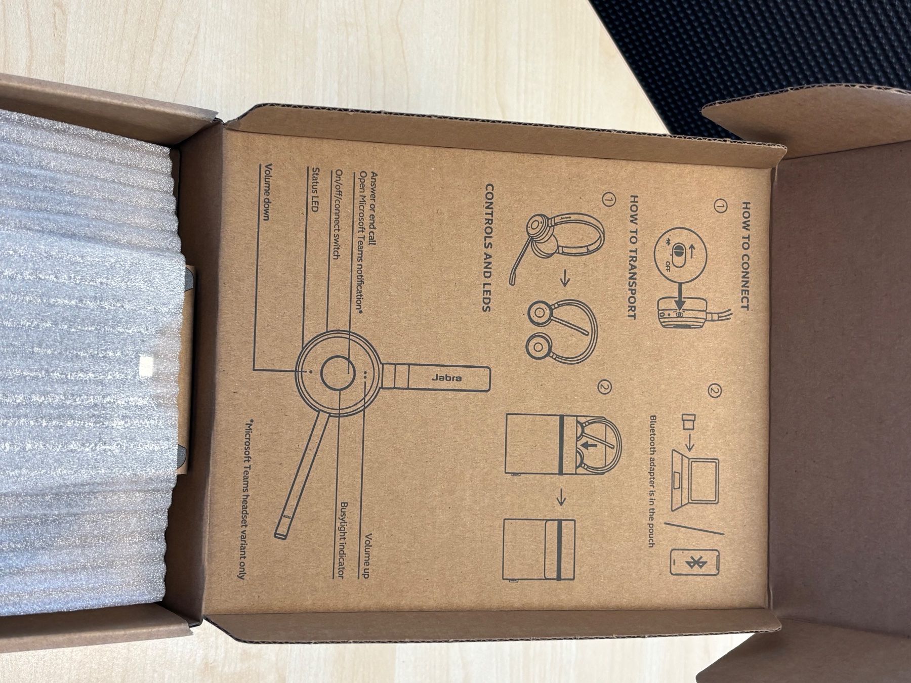 Jabra Cuffie: Neu Jabra Evolve 65 Headset – Nuovo e nell'imballaggio originale da Sirnach venduto da Archimede8 3
