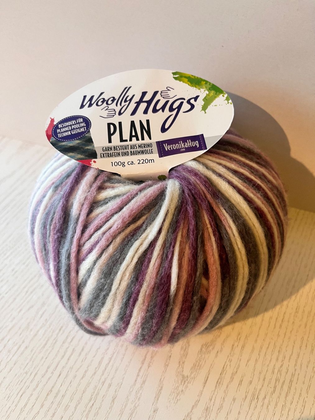 Lana: 1 Knäuel Woolly Hugs Plan – Nuovo e nell'imballaggio originale da Büsserach venduto da bor_s88m