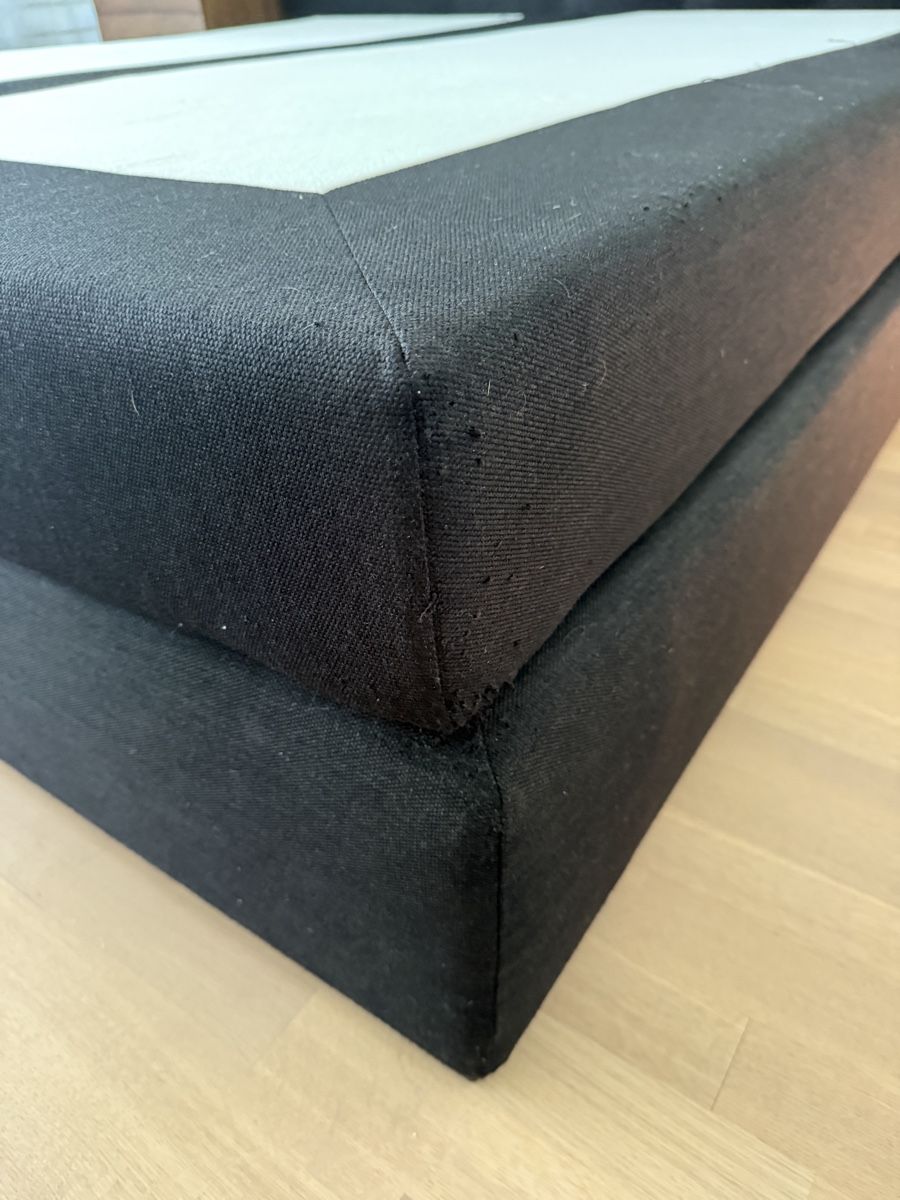 Lits: Boxspringbett von Breckle in schwarz  – D'occasion à Schenkon par PatMan6210 1