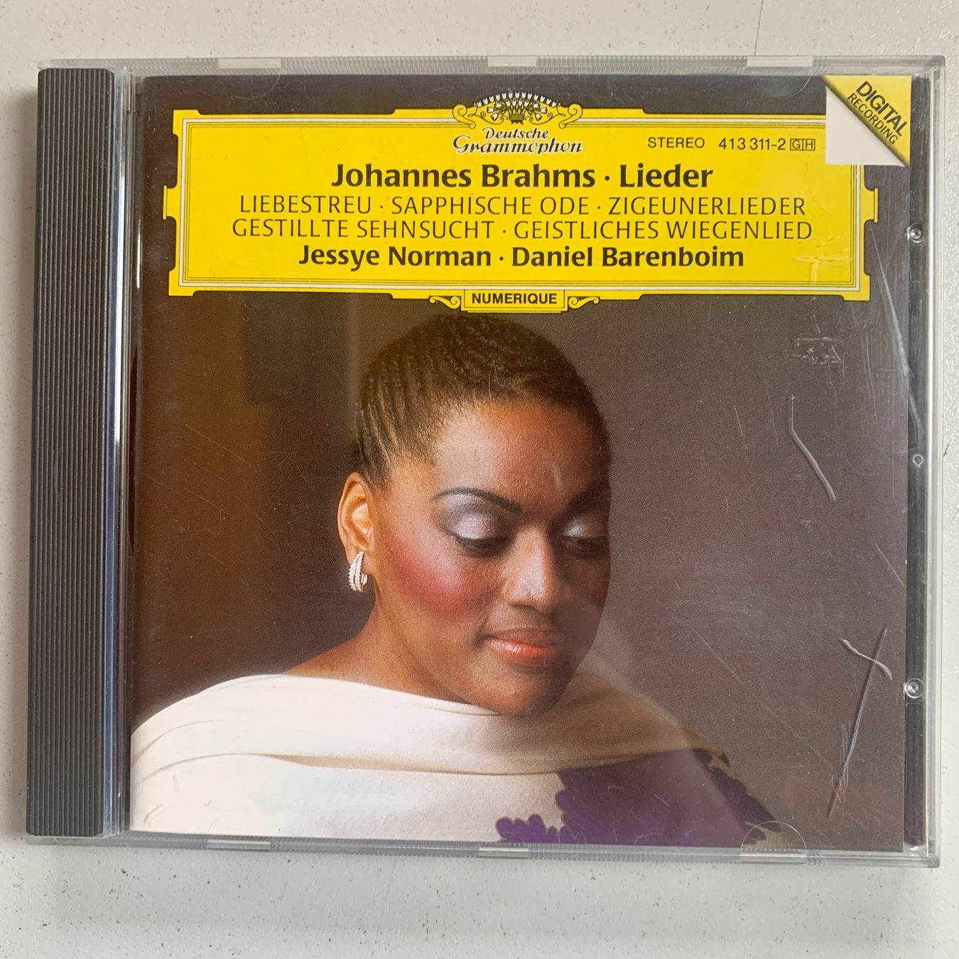 CDs: Brahms/Barenboim/Jessy Norman: Lieder – Gebraucht aus Stans von Abukadnezar
