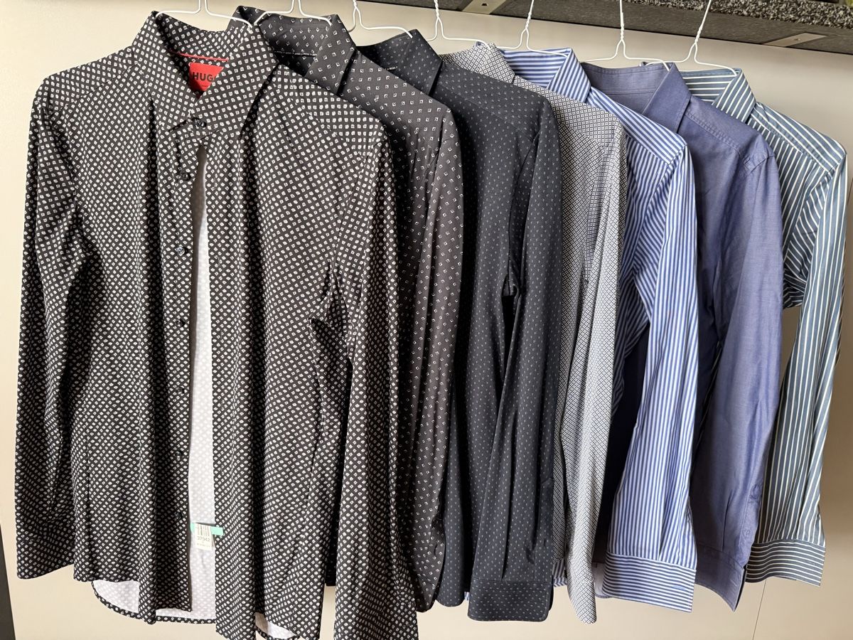 Hugo Boss Chemises: 7x Herren Hemd Hugo Boss Grösse M /40 – Neuf (Voir description) à Baden par ..Nina..