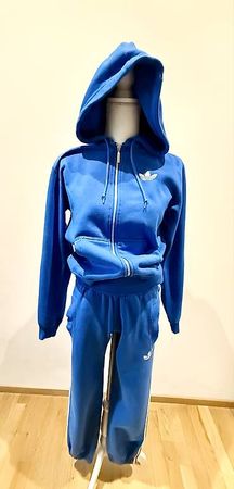 Adidas Trainingsanzug XS/S - Hoodie & Jogginghose blau