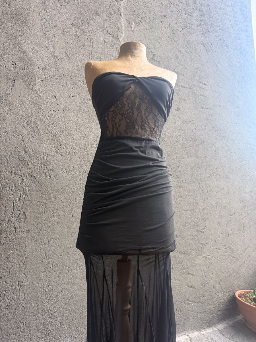 Shein Robes: Robe bustier noire avec dentelle taille S – Neuf (Voir description) à chamoson par agr_y2m5