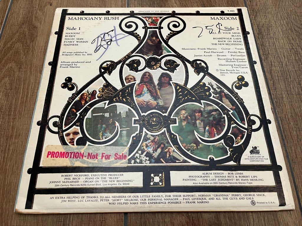 Dischi in vinile: Mahogany Rush – Maxoom – Usato da Uster venduto da mojorisin01 1