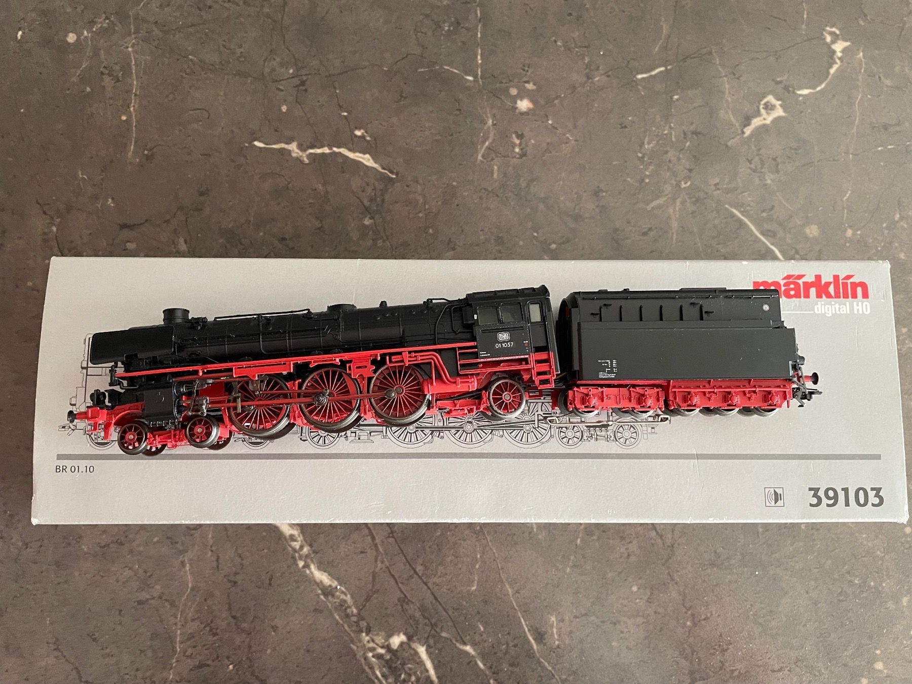 Märklin Modellini di ferrovie: Marklin 39103 Dampflok BR01.10 Digital Sound – Nuovo (secondo la descrizione) da Hauterive NE venduto da eriamch 2