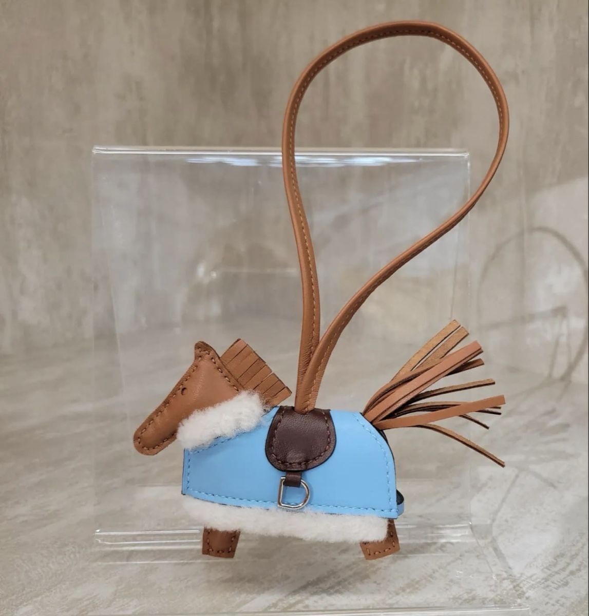 Hermès Portachiavi: Hermes rodeo robeo pluch neu – Nuovo e nell'imballaggio originale da Kilchberg ZH venduto da cruella