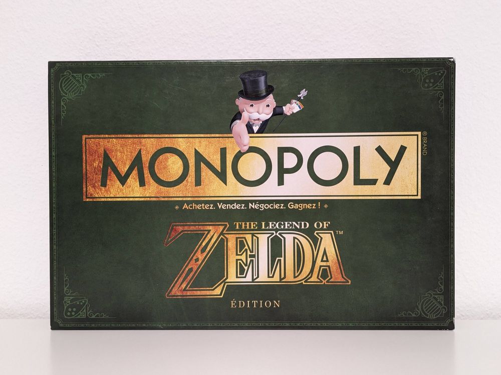 Monopoly Zelda Édition Limitée - Version Française 1ère Édition - Boîte Carrée