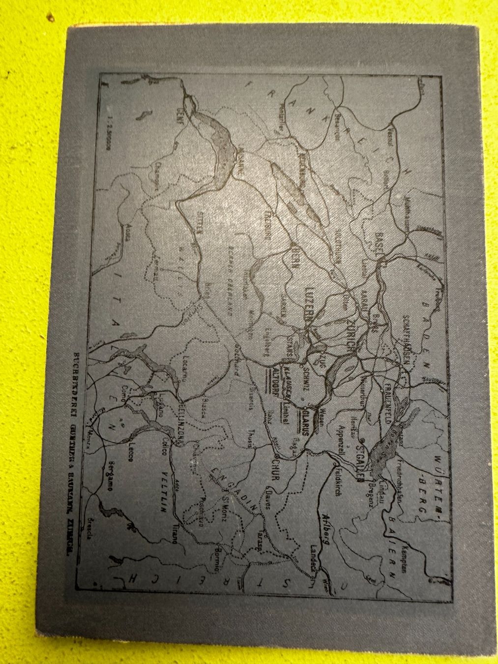 Libri: F. Becker: Ueber den Klausen. 1900 – Usato da Zürich venduto da allp 9