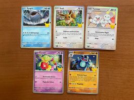 Pokemon Karten Set Holo 30 Jahre (Versand gratis)