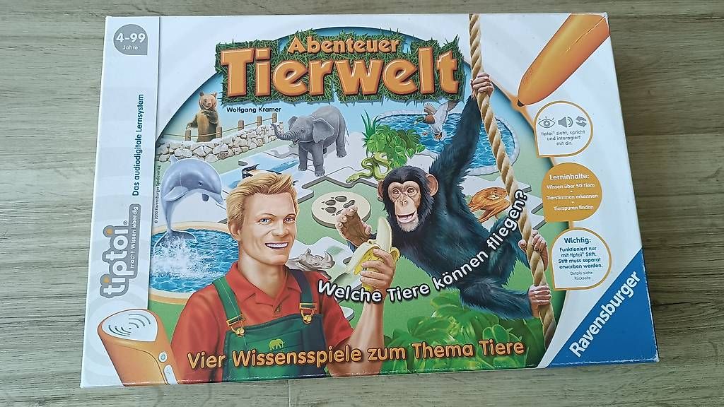 Jeux: Tiptoi Spiel "Tierwelt" – D'occasion à Buttisholz par Baendlifahrer
