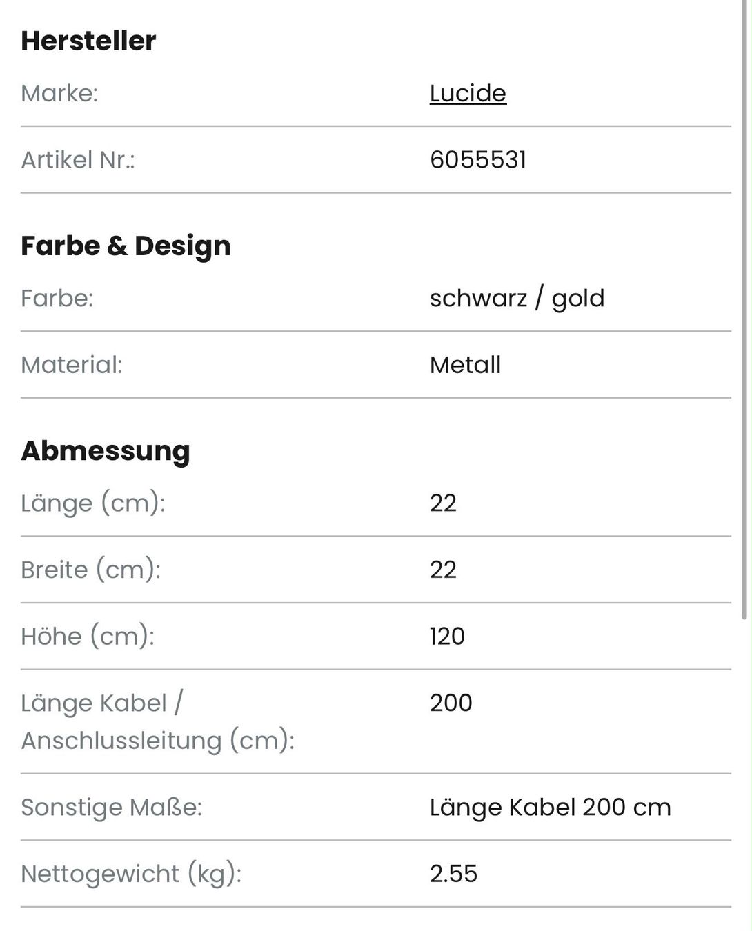 Lampen: Stehlampe / Ständerlampe – Gebraucht aus Frauenfeld von Sementissa 1