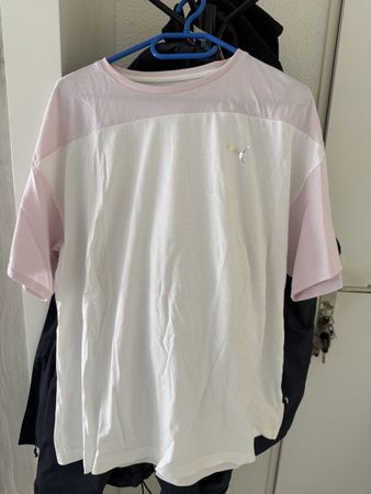 Puma T-Shirt Damen Weiss Rosa Grösse XXL neu