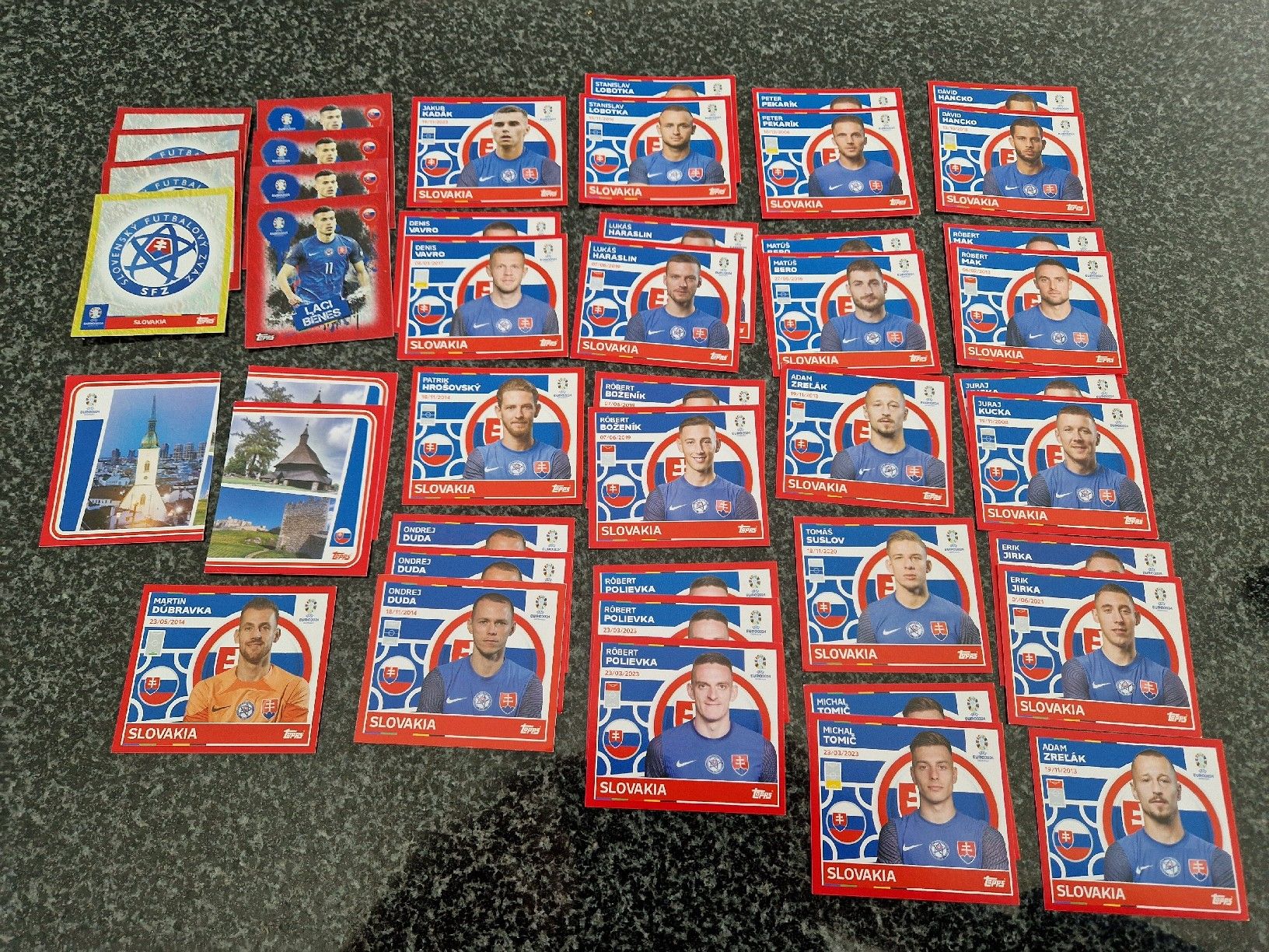 Topps Carte collezionabili: Topps Euro 2024 - Slovakia – Usato da Romont FR venduto da raj_sjv9 1