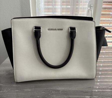 Michael Kors Tasche schwarz-weiss top Zustand
