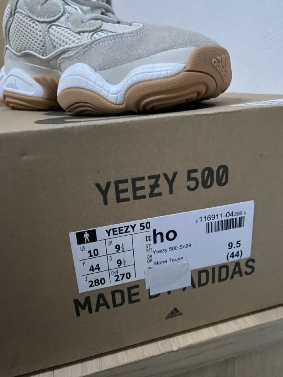 Scarpe da uomo: Yeezy 500 Stone Taupe NEU – Nuovo e nell'imballaggio originale da Berg (Dägerlen) venduto da lonzokeed 4
