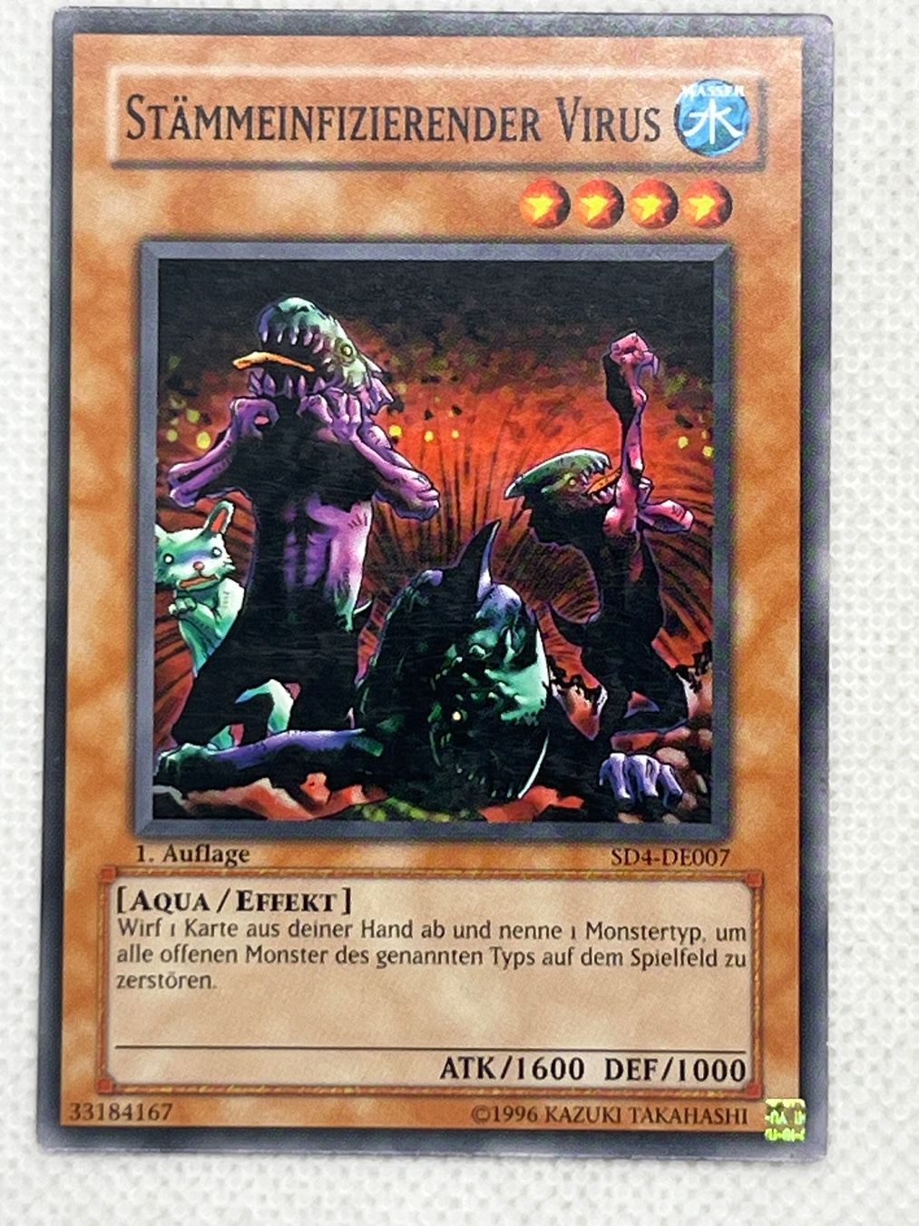 Yugioh Carte collezionabili: Stammeinfiltzerender Virus, Deutsch,... – Usato da Hinterkappelen venduto da Kim1992