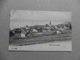 Carte Lutry VD Waadt Vin Wein Reben 1907