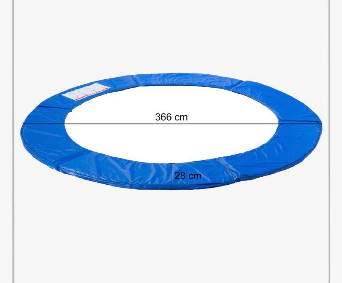 Trampolini: Trampolin Randabdeckung 366 cm – Nuovo e nell'imballaggio originale da Amriswil venduto da JaJa-Express 3