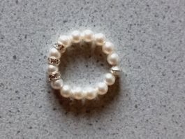 Swarovski Elastic-Band Fingerring Grösse 53